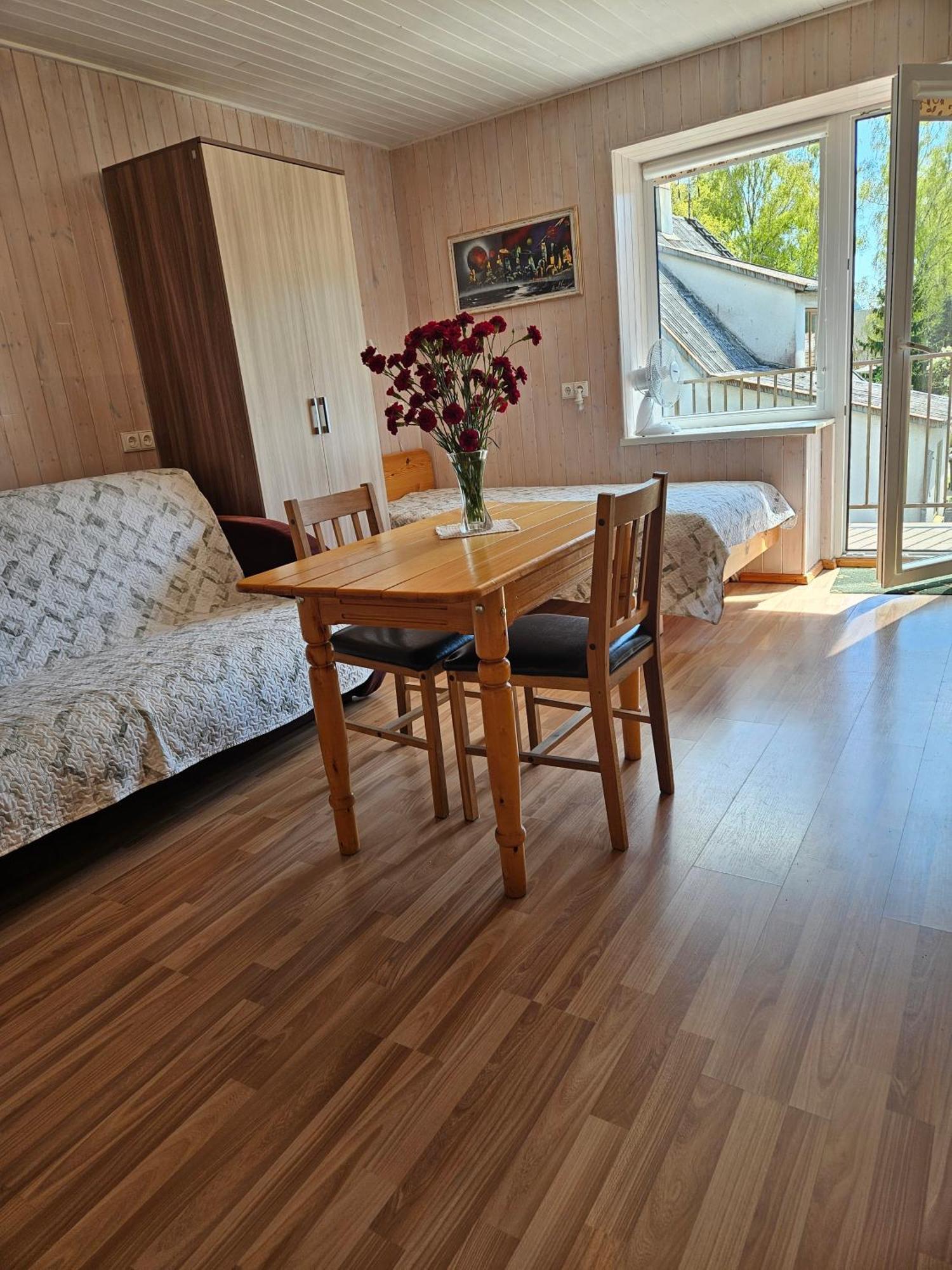 Apartamento Pas Aldona Šventoji Exterior foto
