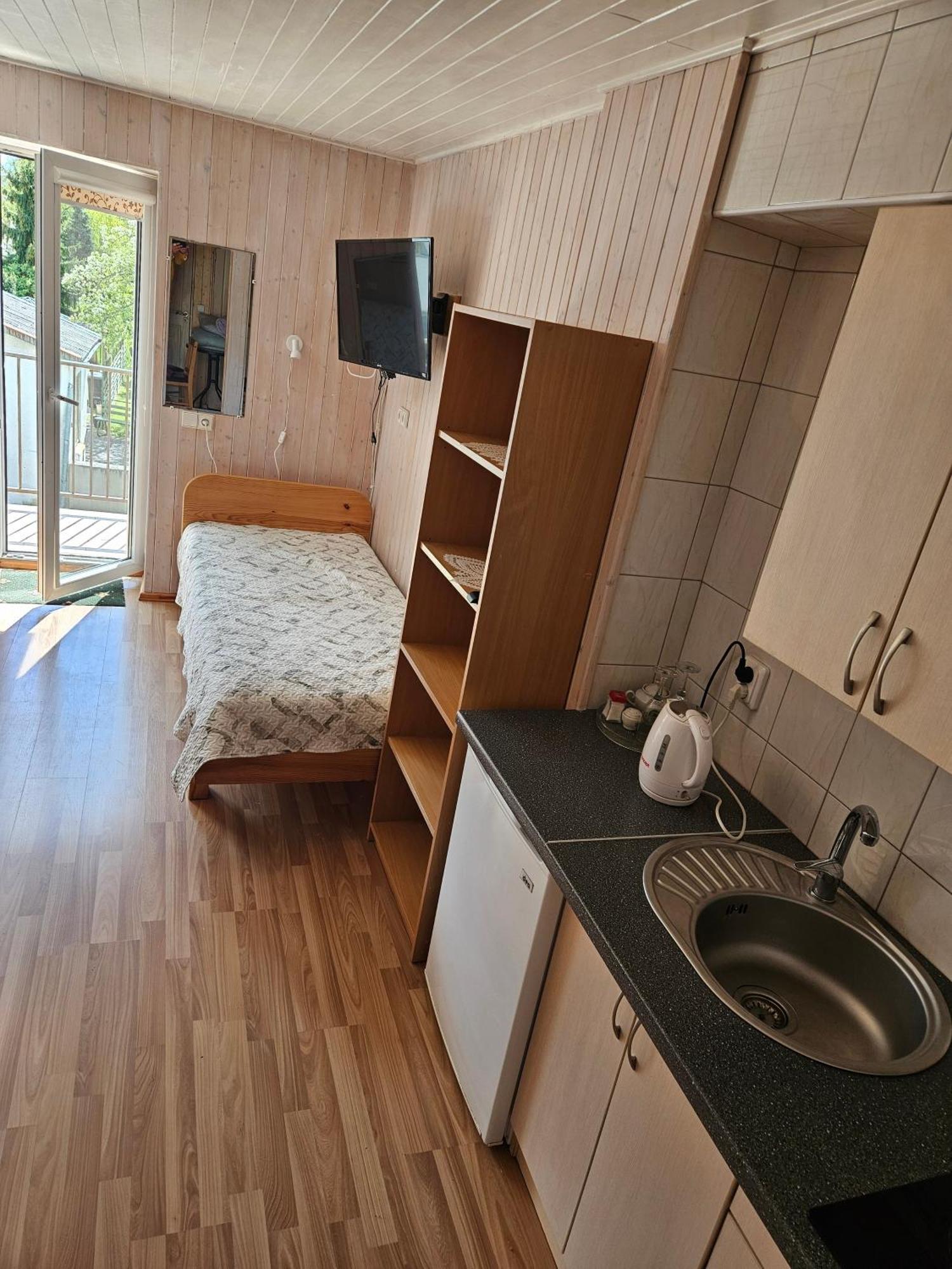 Apartamento Pas Aldona Šventoji Exterior foto